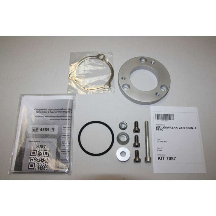 Silencieux homologué Ixil SOVE inox (OK7087VSE) Kawasaki ZX-9R 98-01