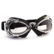 Vintage Nannini HOT ROD sunglasses Black/Chrome, clear lenses