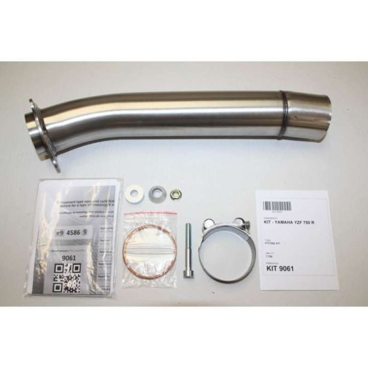 Silencieux homologué Ixil SOVE inox (OY9061VSE) Yamaha YZF750R