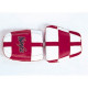 Saddle cover Bagster (2047H) Red/White/Letters Anthracite Kawasaki ZX6 R 97