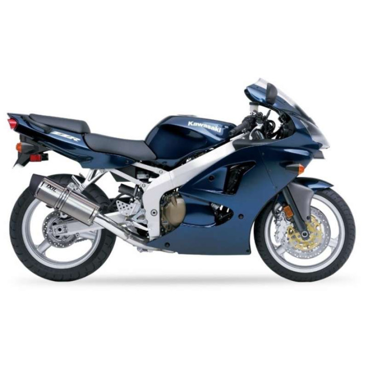 Silencieux homologué Ixil SOVE inox (OK7045VSE) Kawasaki Ninja ZX-6R 98-02