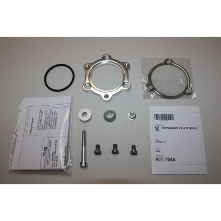Silencieux homologué Ixil SOVE inox (OK7045VSE) Kawasaki Ninja ZX-6R 98-02