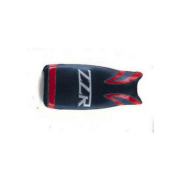 Housse de selle Bagster (2023C) Marine/Cerise/Lettres Gris Clair Kawasaki ZZR600 92