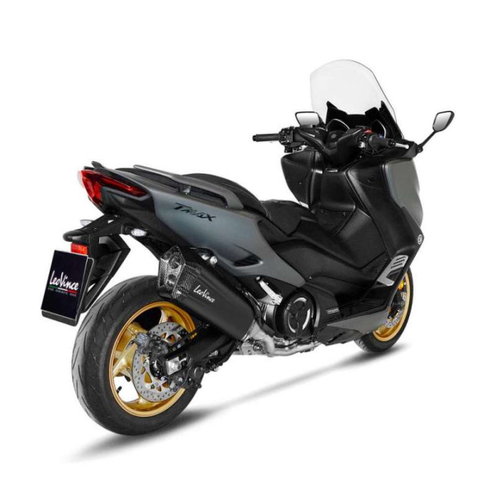 Ligne complète homologuée LeoVince LV-12 Black Edition (15305BK) Yamaha T-Max