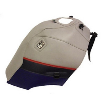 Tapis de réservoir Bagster gris clair/rouge/baltique (1132Z) Honda XLV600 Transalp Tapis de réservoir Bagster gris clair/rouge/baltique (1132Z) Honda XLV600 Transalp
