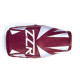 Housse de selle Bagster (2024M) Bordeaux Clair/Argent/Lettres Argent Kawasaki ZZR600 97