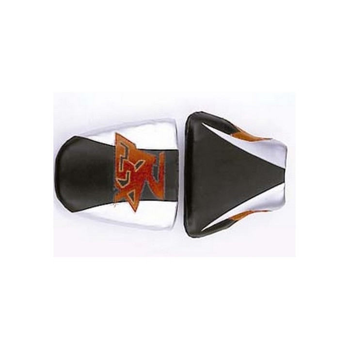 Housse de selle Bagster (2078D) Noir/Argent/Rouge/Lettres Rouge Suzuki GSX600R 97-00