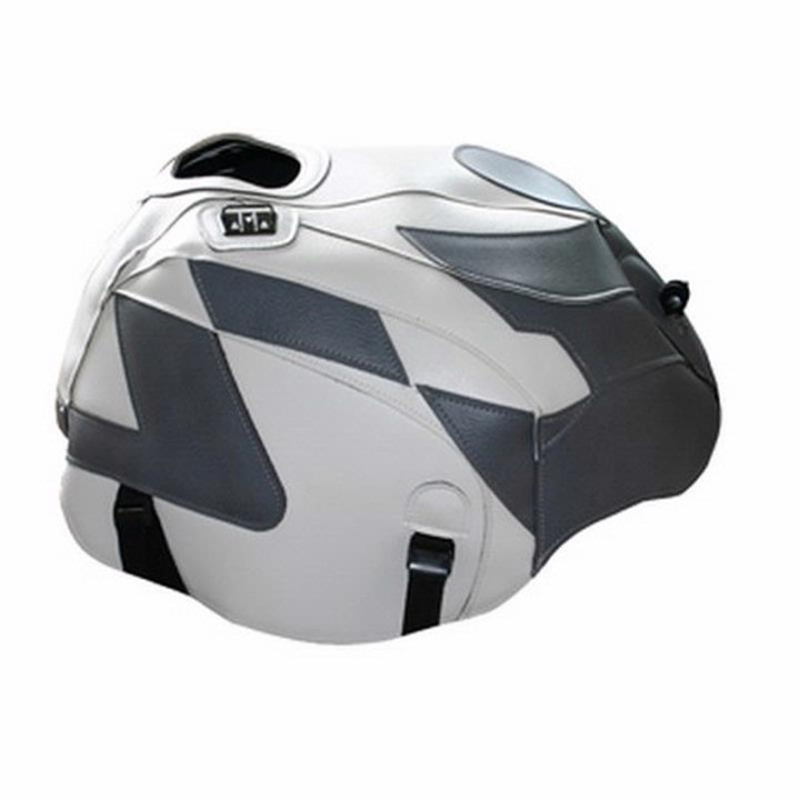 Bagster tank mat white/deco steel (1486V) Aprilia RSVMILLE/RSVMILLE R