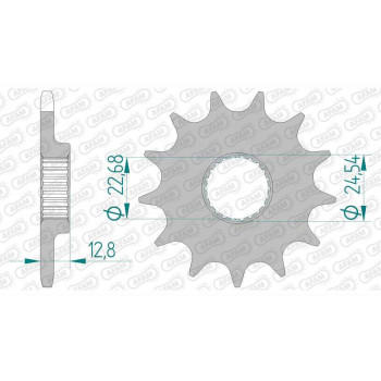 AFAM 13 teeth not 520 type 100300 Polaris 250 Trail blazer