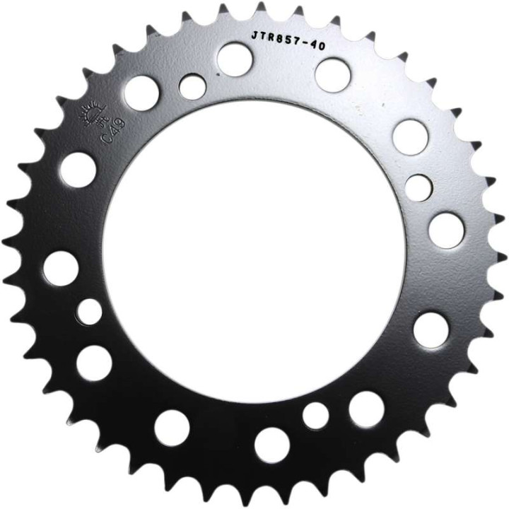 Steel sprocket JT 40 teeth pitch 520 type 857