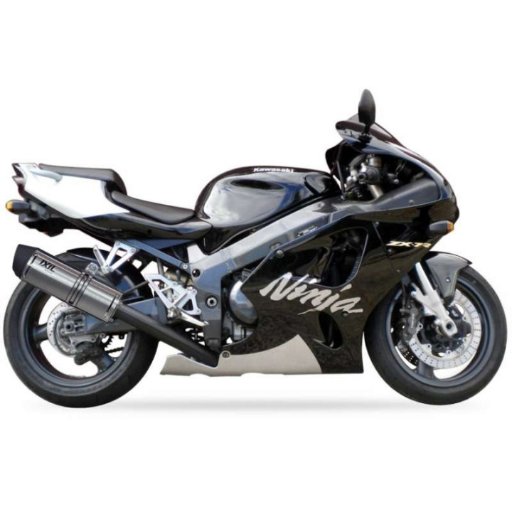 Silencieux homologué Ixil SOVE inox (OK7065VSE) Kawasaki ZX-7R