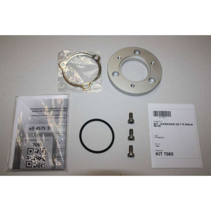 Silencieux homologué Ixil SOVE inox (OK7065VSE) Kawasaki ZX-7R
