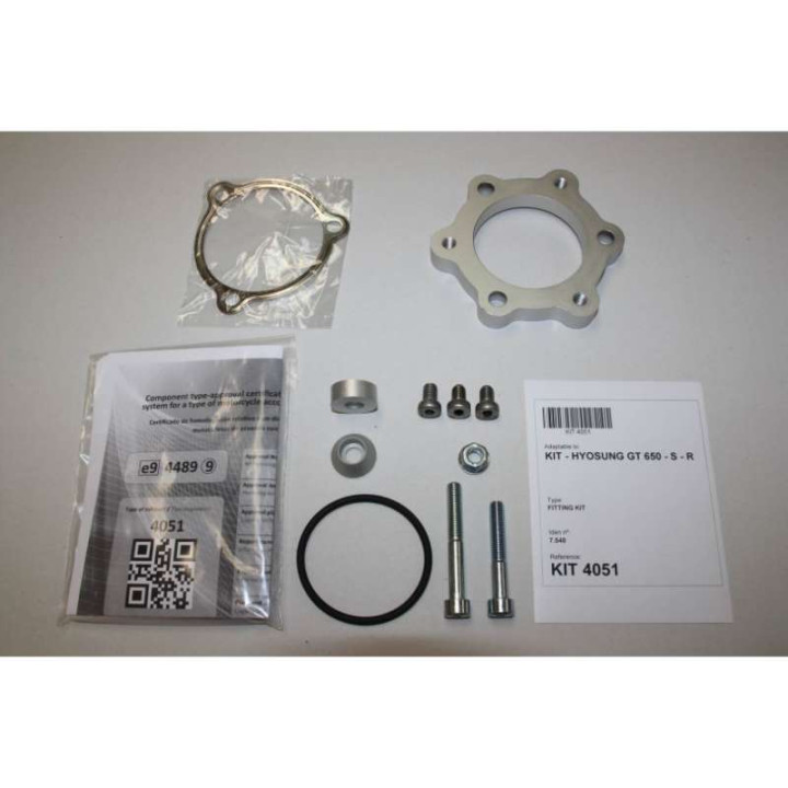Stainless steel Ixil SOVE (OG4051VSE) Hyosung GT650 Comet