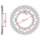 Couronne alu JT 49 dents ultra-light pas 428 type 462