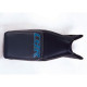 Saddle cover Bagster (2001N) Black/Anthracite/Letters Pervenche Honda CBR1000 94