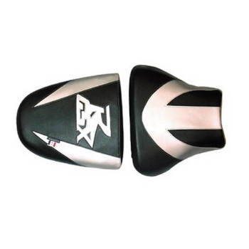 Housse de selle Bagster (2035J) Noir/Argent/Lettres Argent Suzuki GSX750R 99 Housse de selle Bagster (2035J) Noir/Argent/Lettres Argent Suzuki GSX750R 99
