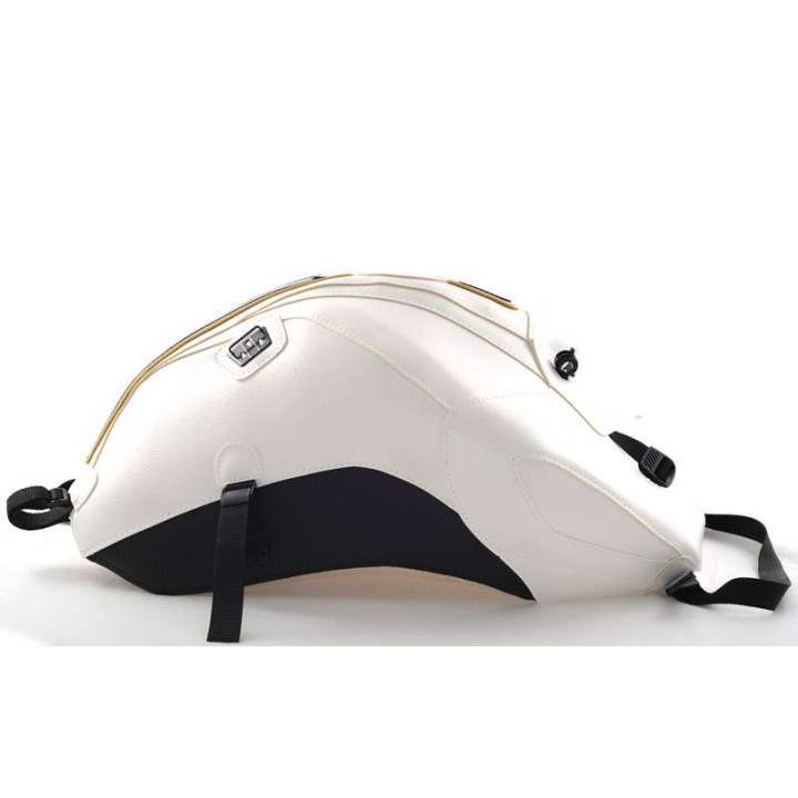 Bagster tank mat white/black deco/gold cherry (1602J) Yamaha FZ8 N