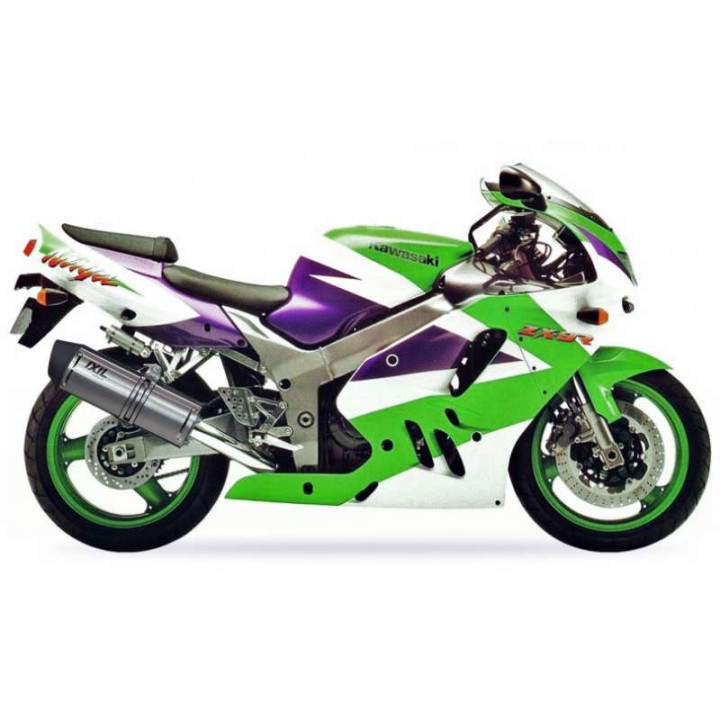 Silencieux homologué Ixil SOVE inox (OK7083VSE) Kawasaki ZX-9R 94-97