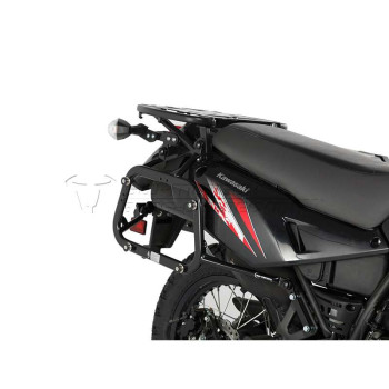 Supports latéraux SW-Motech QUICK-LOCK EVO Kawasaki KLR 650