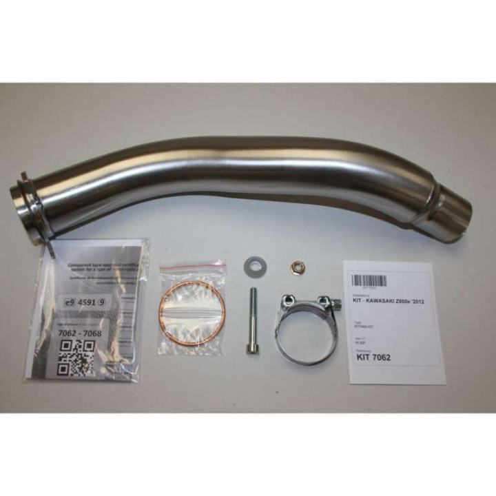 Silencieux homologué Ixil SOVE inox (OK7062VSE) Kawasaki Z800e
