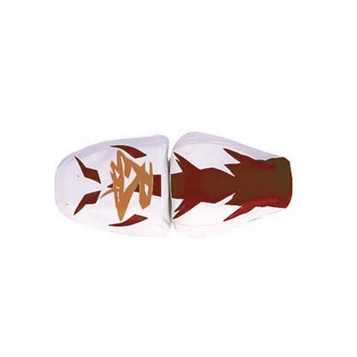 Housse de selle Bagster (2036T) Rouge/Blanc/Lettres Or Suzuki GSX1100 R 93