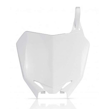 Plaque frontale blanc Acerbis SUZUKI RM-Z250 (0011646.030)