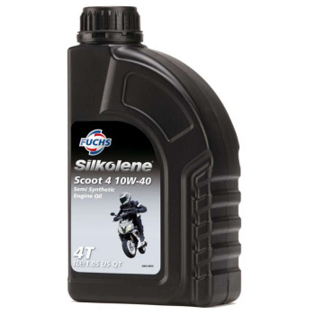 Huile moteur Silkolene SCOOT 4 10W40 1 litre Huile moteur Silkolene SCOOT 4 10W40 1 litre