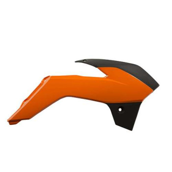 Ouies de radiateur noir/orange Acerbis KTM SX85 (0016896.209) Ouies de radiateur noir/orange Acerbis KTM SX85 (0016896.209)
