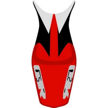 Housse de selle Bagster (2176D) Rouge/Noir/Gris Clair/Lettres Noires Suzuki GSR600 06 Housse de selle Bagster (2176D) Rouge/Noir/Gris Clair/Lettres Noires Suzuki GSR600 06