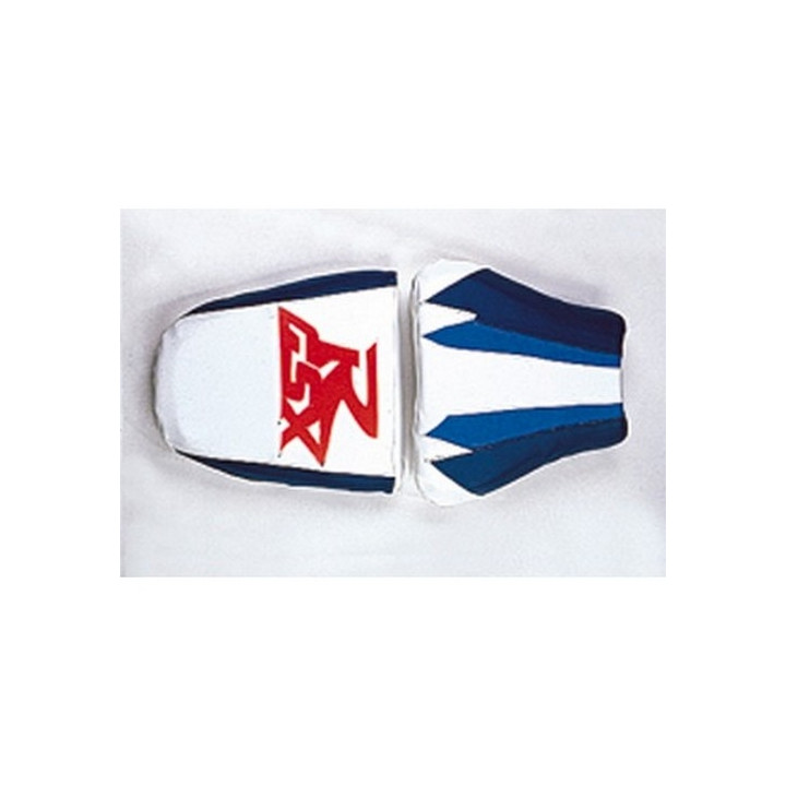 Saddle cover Bagster (2078A) Blue/Blanc/Azur/Letters Fluo Suzuki GSX600R 97-00 Saddle cover Bagster (2078A) Blue/Blanc/Azur/Letters Fluo Suzuki GSX600R 97-00