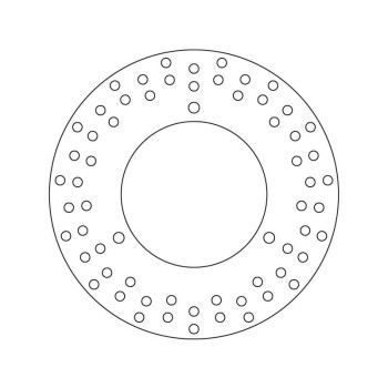 Disque de frein  arrière Brembo Série Oro 68B40765 Yamaha MAJESTY 250 00-05 et MBK SKYLINER 250 00-