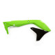 Acerbis Kawaski KX-F450 black/green radiator fins (0021837.377)
