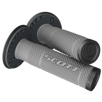 Poignées Scott SX II + Donut GRIP Gris/Noir