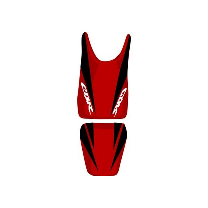 Saddle cover Bagster (2159K) Red/Black/White Honda CBR125 08-09