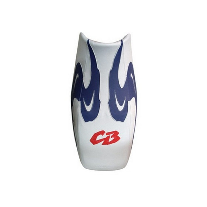 Housse de selle Bagster (2037R) Gris Clair/Baltique/Lettres Rouges Honda CB500 99