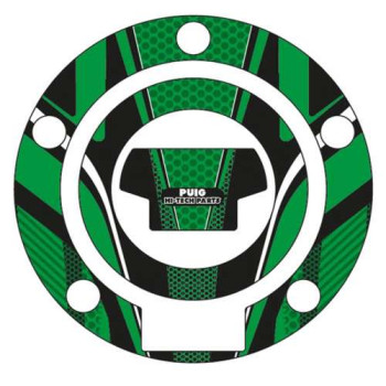 Protection bouchon de réservoir moto Puig RADIKAL Vert Yamaha