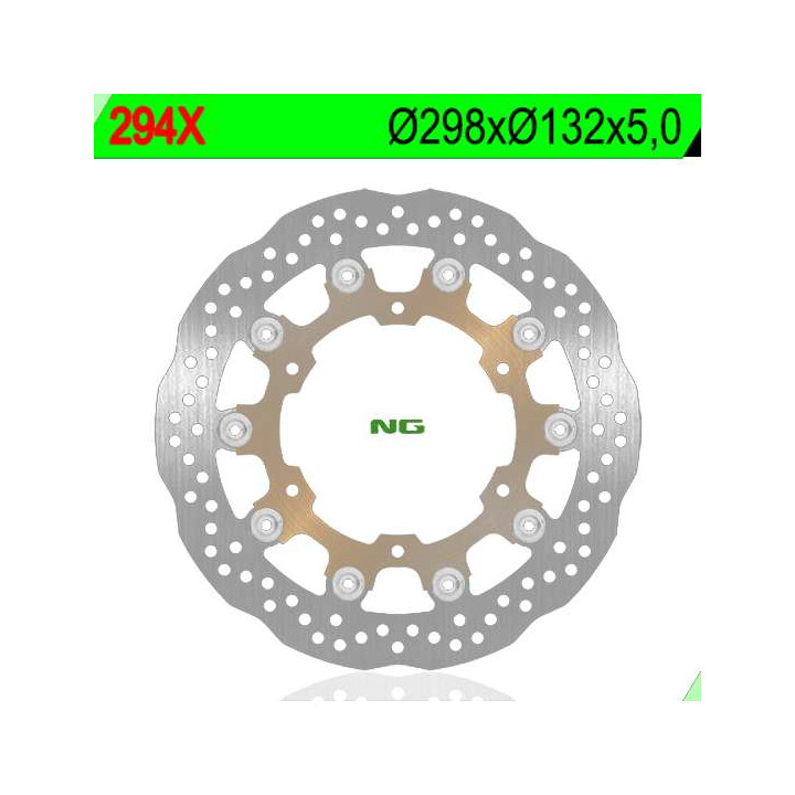 Disque de frein NG pétales Yamaha TDM900, XJR1300, XJ600 DIVERSION