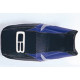 Housse de selle Bagster (2037J) Noir/Violet Fonce/Gris Clair/Lettres Blanches Honda CB500 96