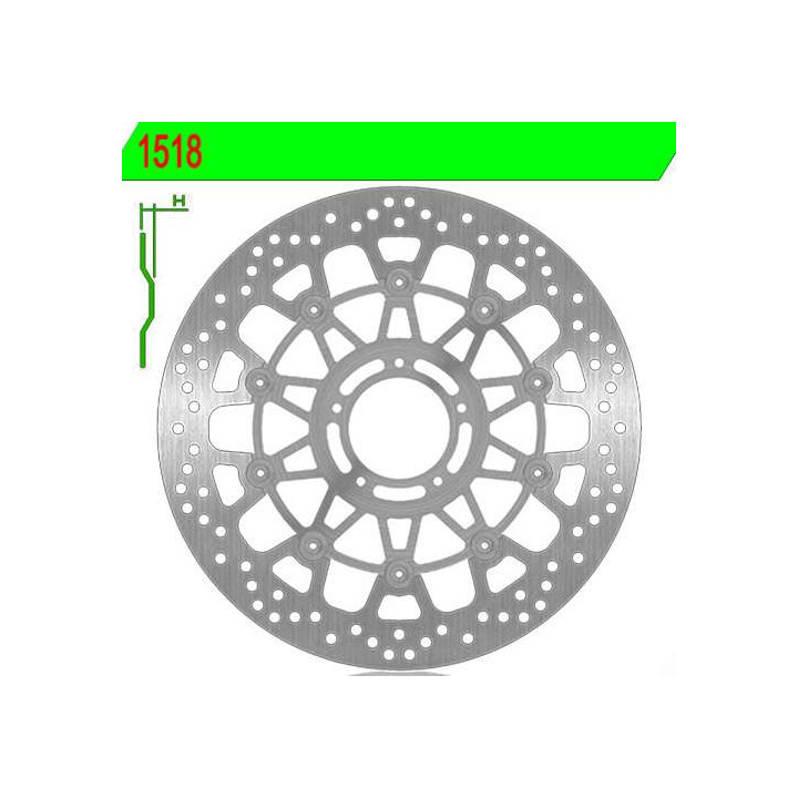 Front left brake disc NG 1518 1299 PANIGALE 15-17