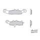 Plaquettes de frein sinter racing BREMBO 07KA22SX