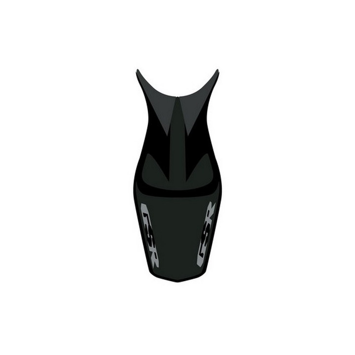Housse de selle Bagster (2176I) Noir/Noir Mat/Lettres Anthracites Suzuki GSR600 08-11