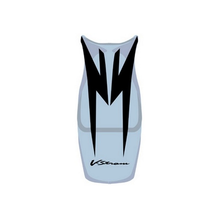 Housse de selle Bagster (2135Q) Bleu Argent/Noir/Lettres Noires Suzuki V-Strom 650 06
