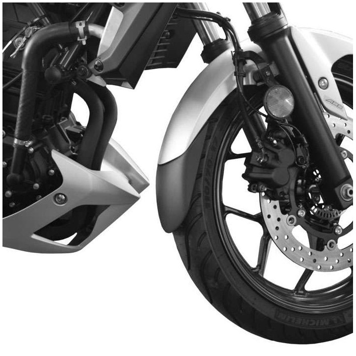 Front fender extension Puig 9182N Yamaha MT-03/R3