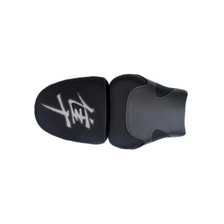 Housse de selle Bagster (2105I) Noir/Espace/Lettres Argent Suzuki GSX1300R Hayabusa 02-03