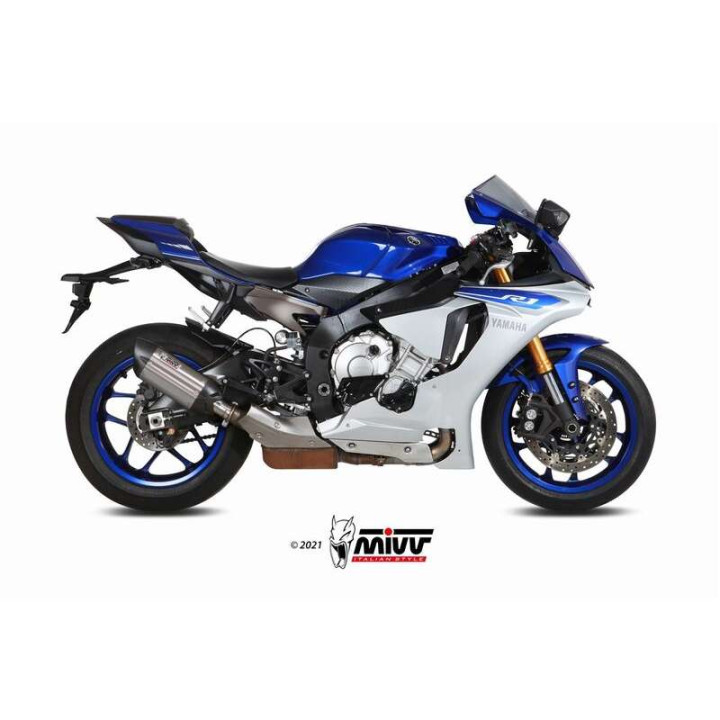 Silencieux Homolgué Mivv SUONO Titane (Y.050.L8) Yamaha YZF-R1
