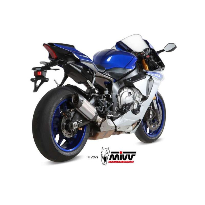 Silencieux Homolgué Mivv SUONO Titane (Y.050.L8) Yamaha YZF-R1