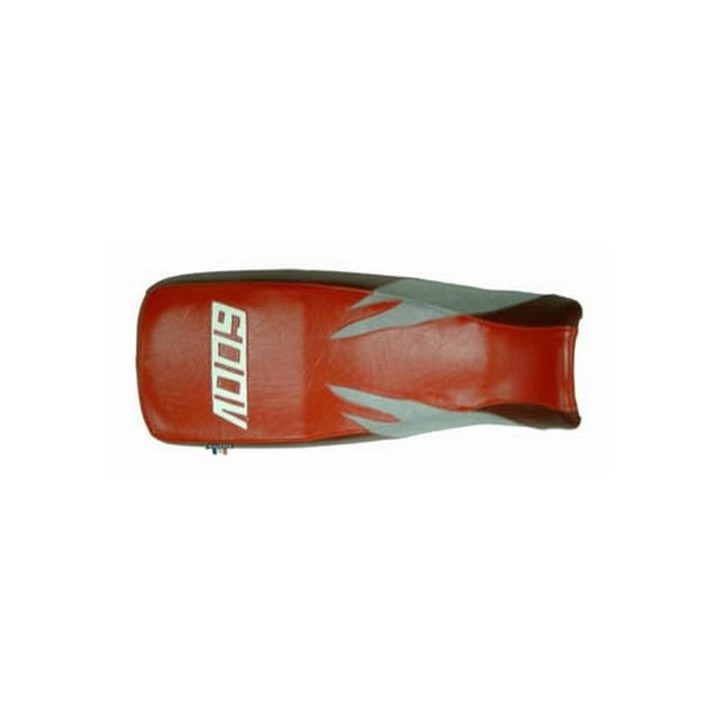 Housse de selle Bagster (2004T) Rouge/Bordeaux Fonce/Gris/Lettres Blanches Honda TRANSALP XL600V 00