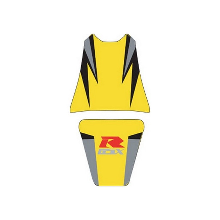 Saddle cover Bagster (2144E) Surf/Black/Gris Clair/Letters Grises Claires Suzuki GSX1000R 04