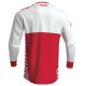 Thor HALLMAN DIFFER SLICE 2023 WHITE/RED motocross jersey