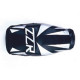 Housse de selle Bagster (2024G) Noir/Argent/Lettres Argent Kawasaki ZZR600 97